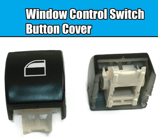 2x Window Control Switch Button Cover for BMW X3 E83 X5 E53 E60 E61 E63 E64