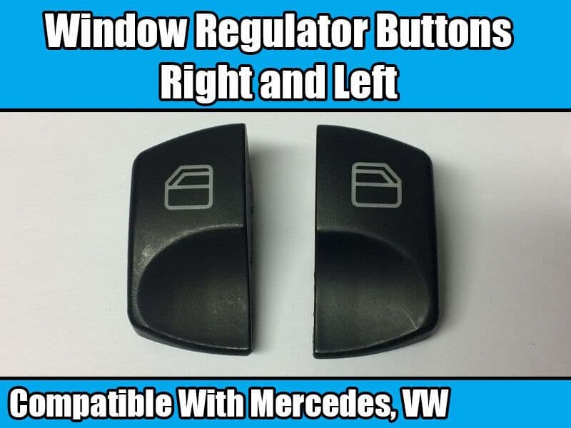 2X Window Regulator Buttons for Mercedes + VW Right And Left