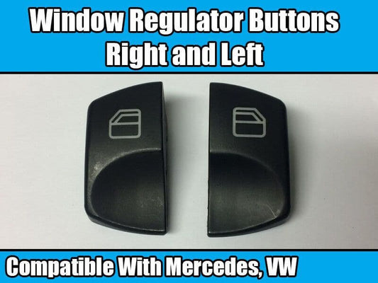 2X Window Regulator Buttons for Mercedes + VW Right And Left