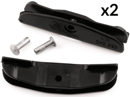 2x Window Trim Clip for Renault Clio Scenic Megane Side Lifter Clips Black