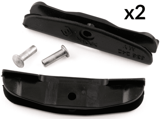 2x Window Trim Clip for Renault Clio Scenic Megane Side Lifter Clips Black