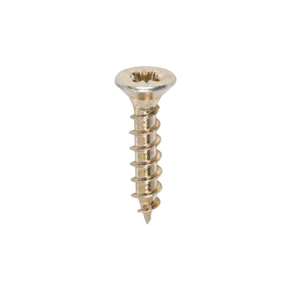 200x Timco 6G 3mm Solo Wood Screws Zinc Yellow Pozi Head Countersunk 15mm - 40mm
