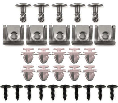 30x Trim Clip Set for Audi A7 Engine Undertray Wheel Arch Door Panel