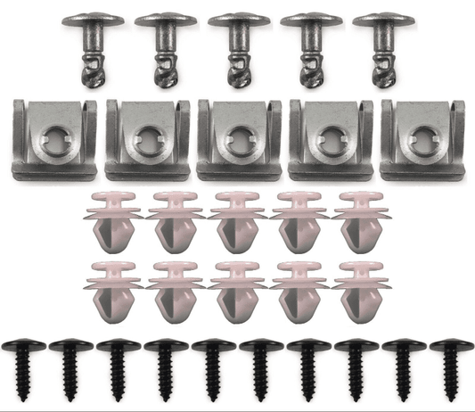 30x Trim Clip Set for Audi A7 Engine Undertray Wheel Arch Door Panel