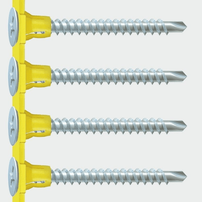 35mm-50mm Timco Zinc Collated Self Drilling Drywall Drylining Plaster Screw Wood