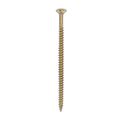 200x Timco 8G 4mm Solo Wood Screws Zinc Yellow Pozi Head Countersunk 15mm - 80mm