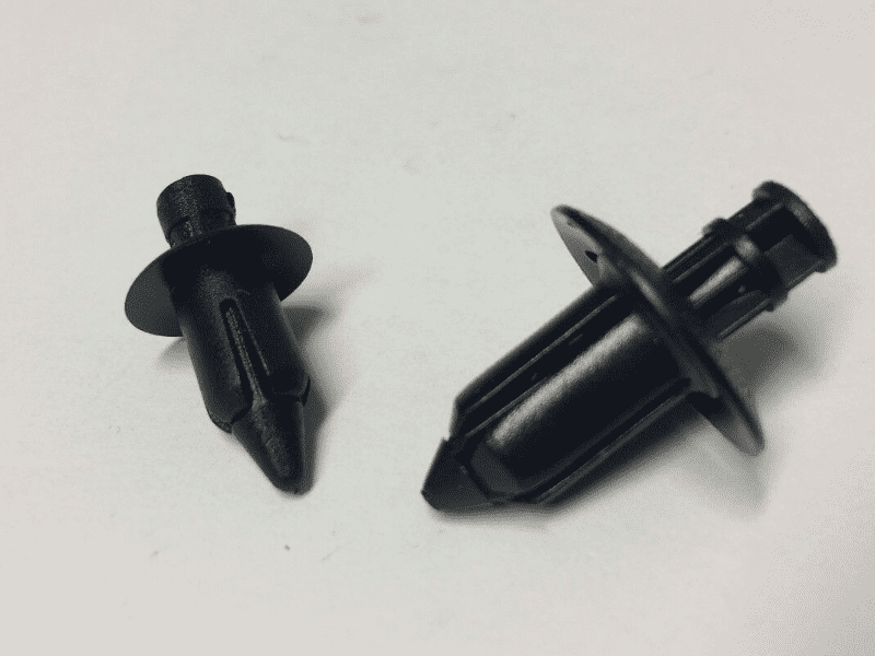 40x 6mm, 8mm Plastic Clips for Suzuki Bike Fairing Panel Fastener Rivet 20 Each