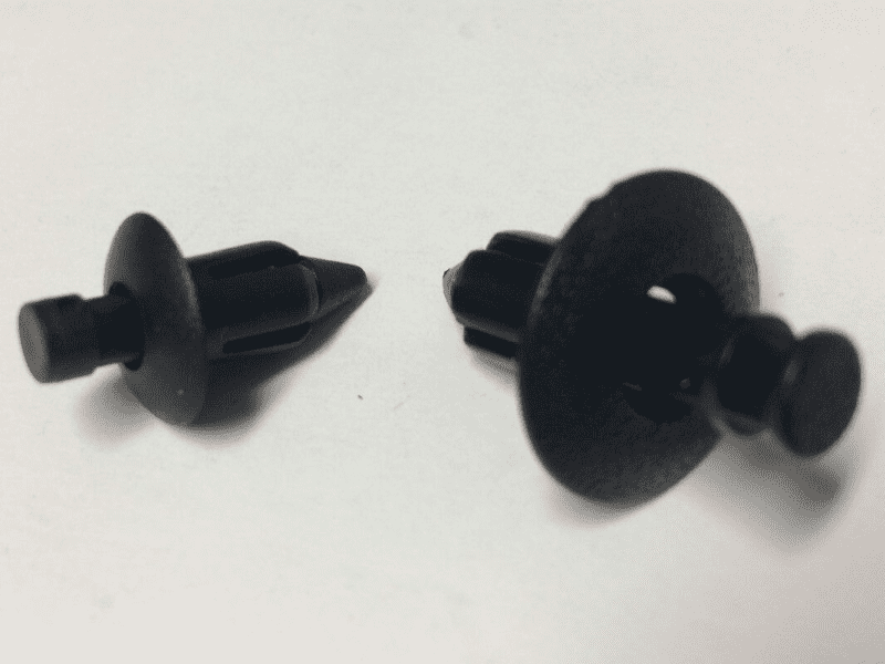 40x 6mm, 8mm Plastic Clips for Suzuki Bike Fairing Panel Fastener Rivet 20 Each