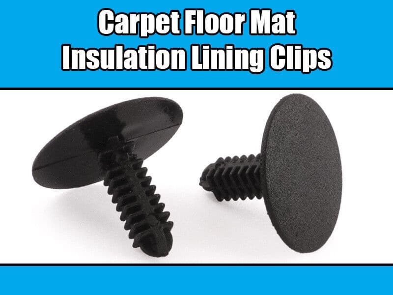 40x Clips for Honda Interior Carpet Seat Back Boot Lining Plastic Trim Panel