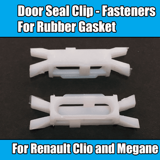 40x Clips for Renault Clio Megane Door Seal Fasteners Rubber Gasket 7701204862