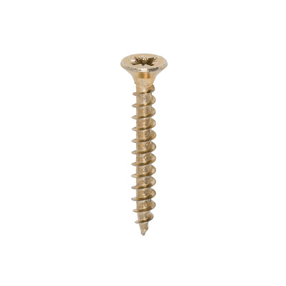 200x Timco 9G 4.5mm Solo Wood Screws Zinc Yellow Pozi Head Countersunk 20mm - 80mm