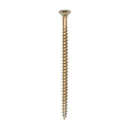 200x Timco 9G 4.5mm Solo Wood Screws Zinc Yellow Pozi Head Countersunk 20mm - 80mm