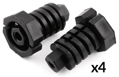 4x Black Plastic Adjuster Screws for BMW Headlight E36 Z3 E63 E64 Mounting Beam