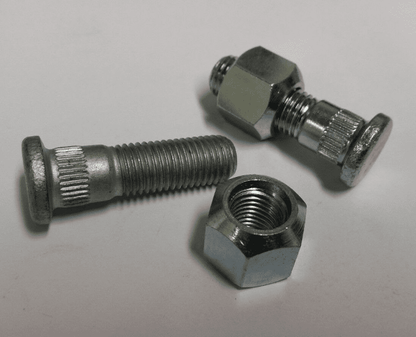 4x Bolts for Ford Fiesta Wheel Bolt Set with Nut M12 Metal 10.9 Grade (2882)