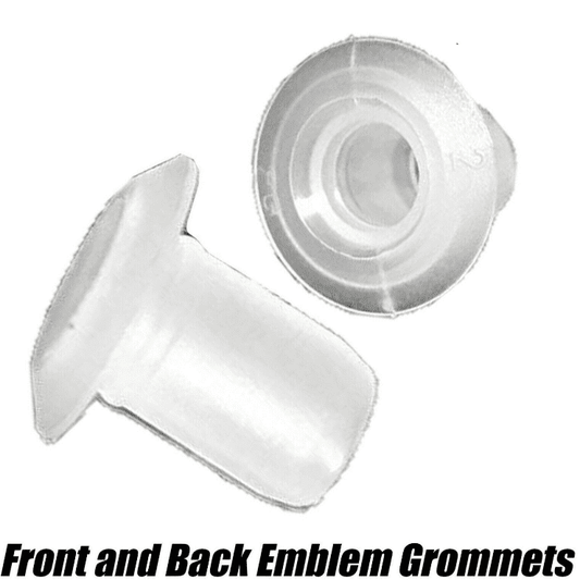 4x Bonnet Badge Grommets Inserts 82mm 74mm for BMW 3 Series E30 E36 E90
