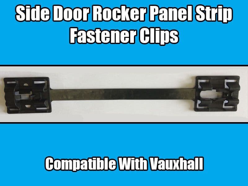 4x Clips for Vauxhall Astra Corsa Side Door Bumper Rocker Panel Strip 1000497