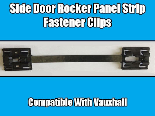 4x Clips for Vauxhall Astra Corsa Side Door Bumper Rocker Panel Strip 1000497