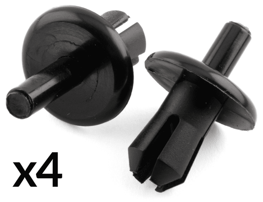4x Front Grille Clips for Vauxhall Astra H Mk5 Vxr Top Upper Section Bumper