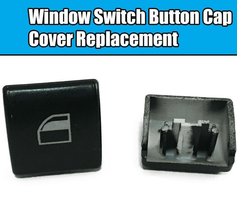 4x Window Switch Button Cover Replacement for BMW 3 Series E46 X3 X5