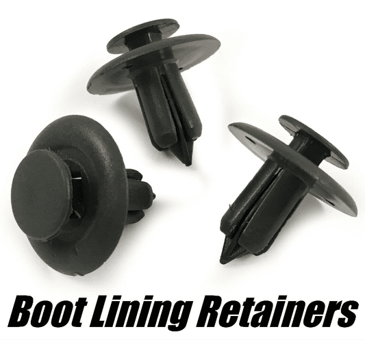 50 Short Grey Boot Lining Retainers for Ford Mustang 5R3Z-54310D12-Aaa