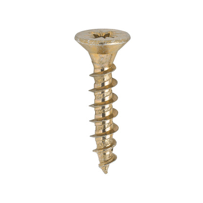 200x Timco 10G 5mm Solo Wood Screws Zinc Yellow Pozi Countersunk 20mm - 120mm