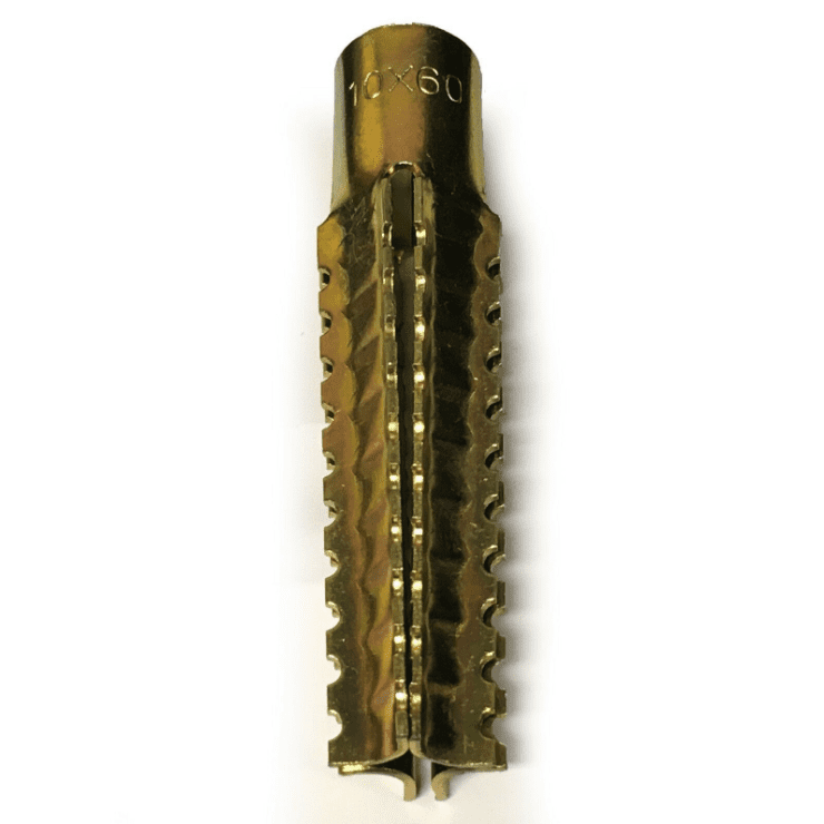 50x 10x60mm Timco Metal Expansion Plugs Concrete Fire Escape