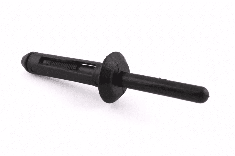 50x 6mm Black Plastic Blind Pop Rivet Fastener Panel Clip for Ford GM Chrysler