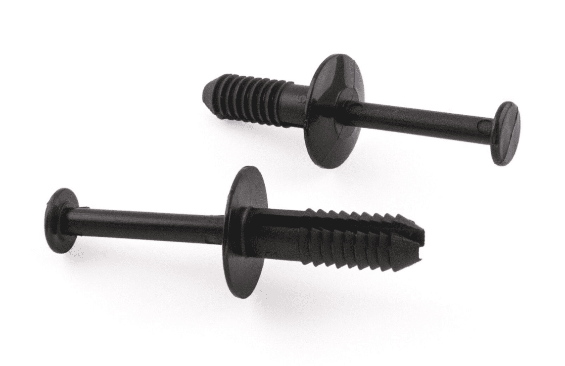 50x Black Plastic Clip for BMW Wheel Arch Bumper Body Panel 6mm Fascia