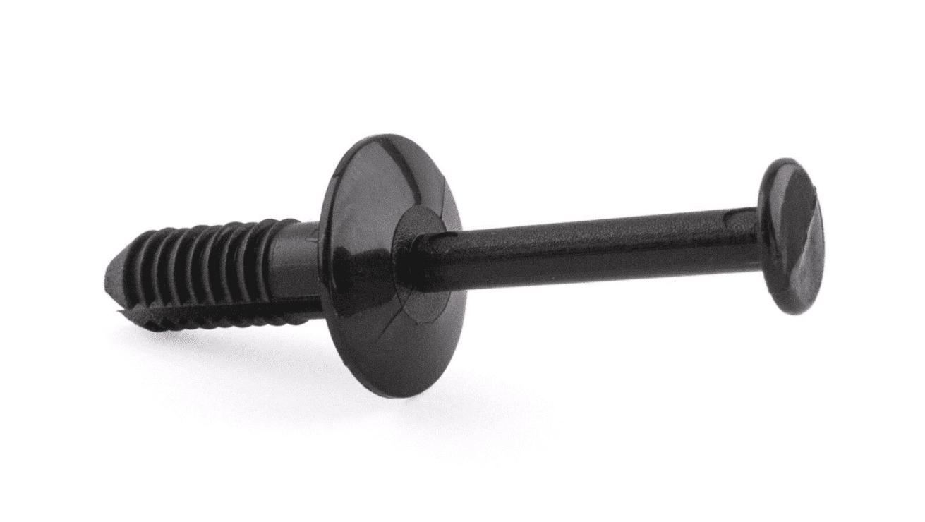50x Black Plastic Clip for BMW Wheel Arch Bumper Body Panel 6mm Fascia