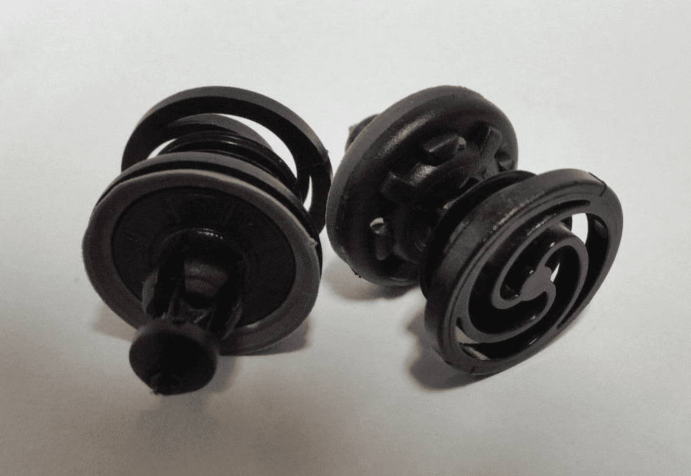 50x Black Plastic Clips for VW Volvo Audi Interior Door Card Trim Retainer