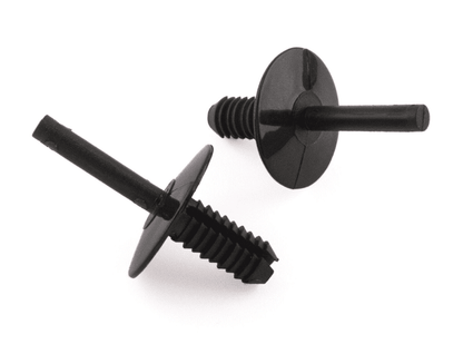 50x Black Plastic Expansion Rivet Cover Retainer Trim Clips for BMW E34 E36 E38