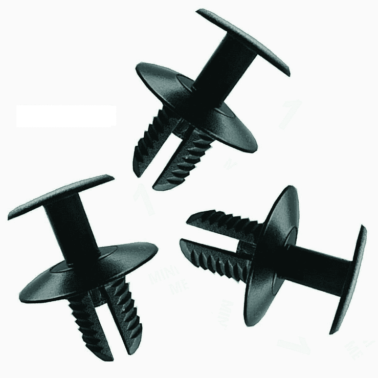 50x Black Plastic Trim Clips for Toyota Bumper Under Tray Wheel Arch 90467-09139