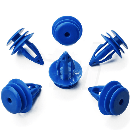 50x Blue Plastic Clips for Land Rover Range Evoque Trim Front/Rear Wheel Arch
