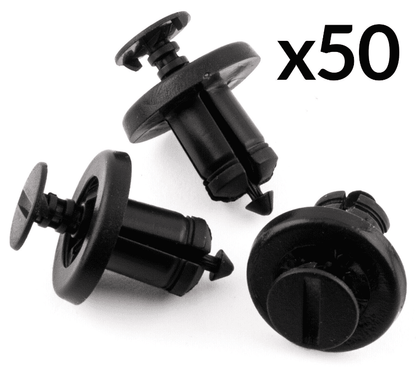 50x Bumper Wheel Arch Lining Trim Clips 7703072360 for Renault Clio Espace