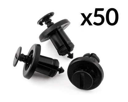 50x Bumper Wheel Arch Lining Trim Clips 7703072360 for Renault Clio Espace