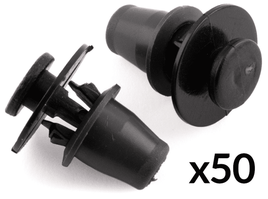 50x Clips for Audi & Skoda Door Side Moulding Trim Wheel Arch Rubbing Strip