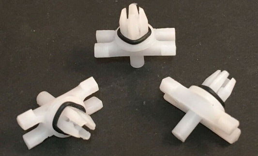 50x Clips for BMW 3 Series E46 Roof Trim Moulding Strips Door Ledge Rain Gutter