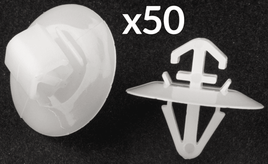 50x Clips for Iveco Daily Side Moulding/Lower Protection Door