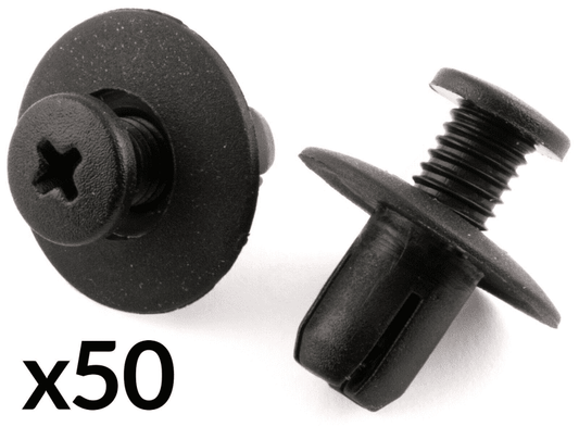 50x Clips for Mazda Rx7 Front Wheel Arch Lining Splash Guard Exterior Cowl Trim