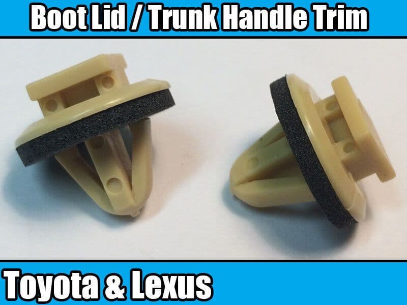 50x Clips for Toyota Lexus Boot Lid Handle Trim Cover 90467-10077