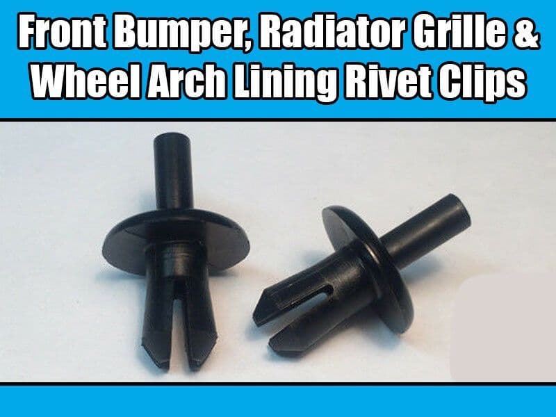 50x Clips For Vauxhall Front Bumper Radiator Grille Wheel Arch Lining