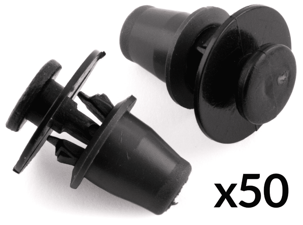 50x Clips for VW Mk2 Golf Jetta Door Side Moulding Trim Wheel Arch Rubbing Strip