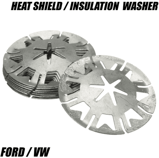 50x Engine Undertray Exhaust Metal Spring Heat Shield Insulation Washer for Ford