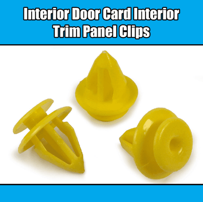 50x Fastener Clips for Ford Ka Focus Fiesta Galaxy Interior Door Trim Panel Card