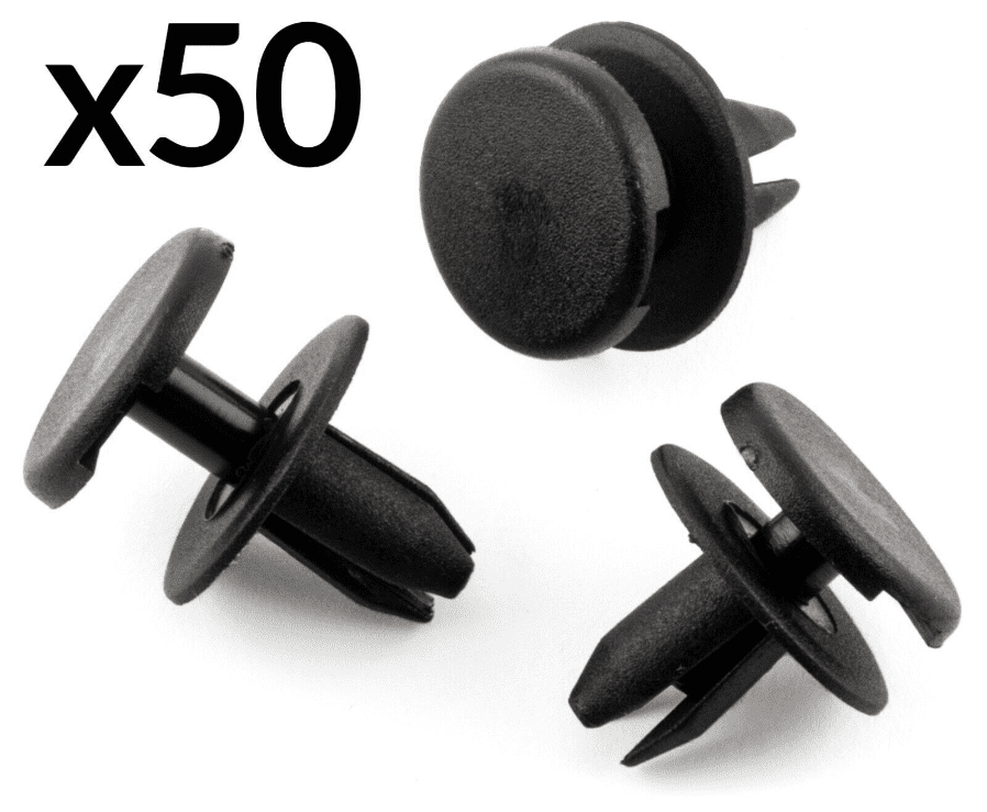 50x Front Bumper Rivet Fastener Trim Clips for Vauxhall Zafira B Astra H Vxr