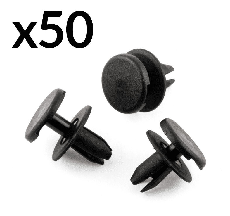 50x Front Bumper Rivet Fastener Trim Clips for Vauxhall Zafira B Astra H Vxr