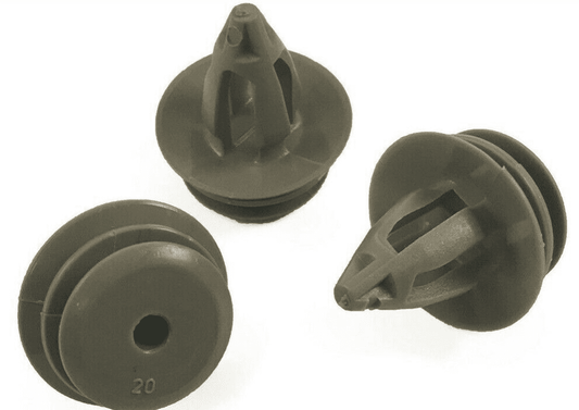50x Grey Plastic Clips for BMW Series 1 3 Interior Door Card Trim Panel Fastener