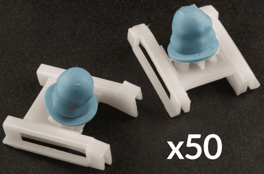 50x Grommet Fastener Trim Clip for Volkswagen VW Passat Side Panel Sill Moulding