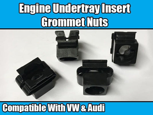 50x Insert Grommet Nuts Clips for VW Audi Engine Undertray Splashguard Shield