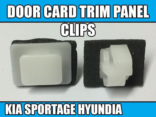 50x Lock Nuts for Kia Hyundai  Screw Grommets Fit A 9mm Square Hole